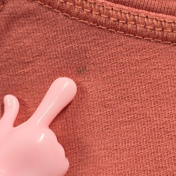 Pact Sweatshirt Womens Small Pink Long Sleeve Cinch Pullover Everyday Staple - Picture 4 of 12